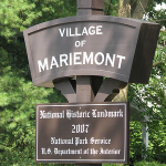 Mariemont National Historic Landmark Sign