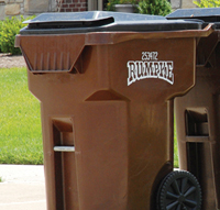 Rumpke Trash carts